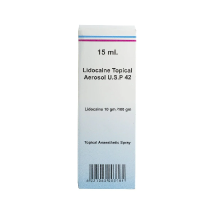 Lidocaine 10 % Spray - 15 ml (12xbottles)